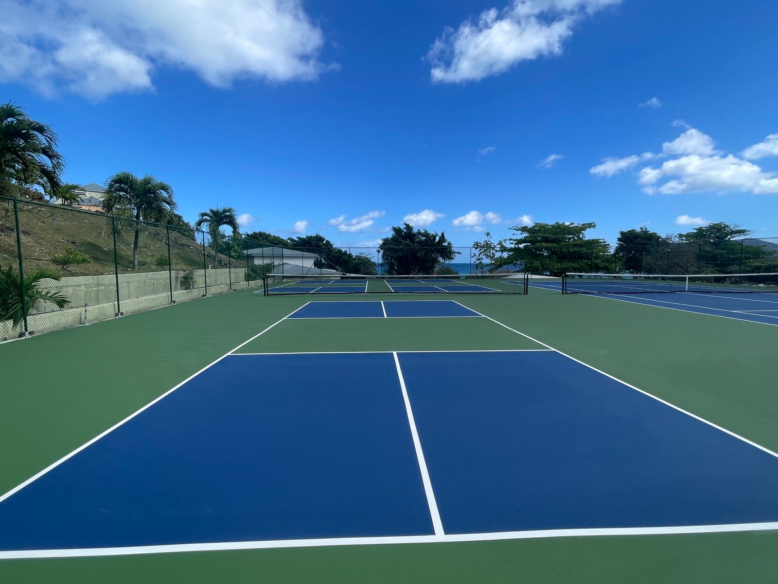 Precision Sports court project near Florida