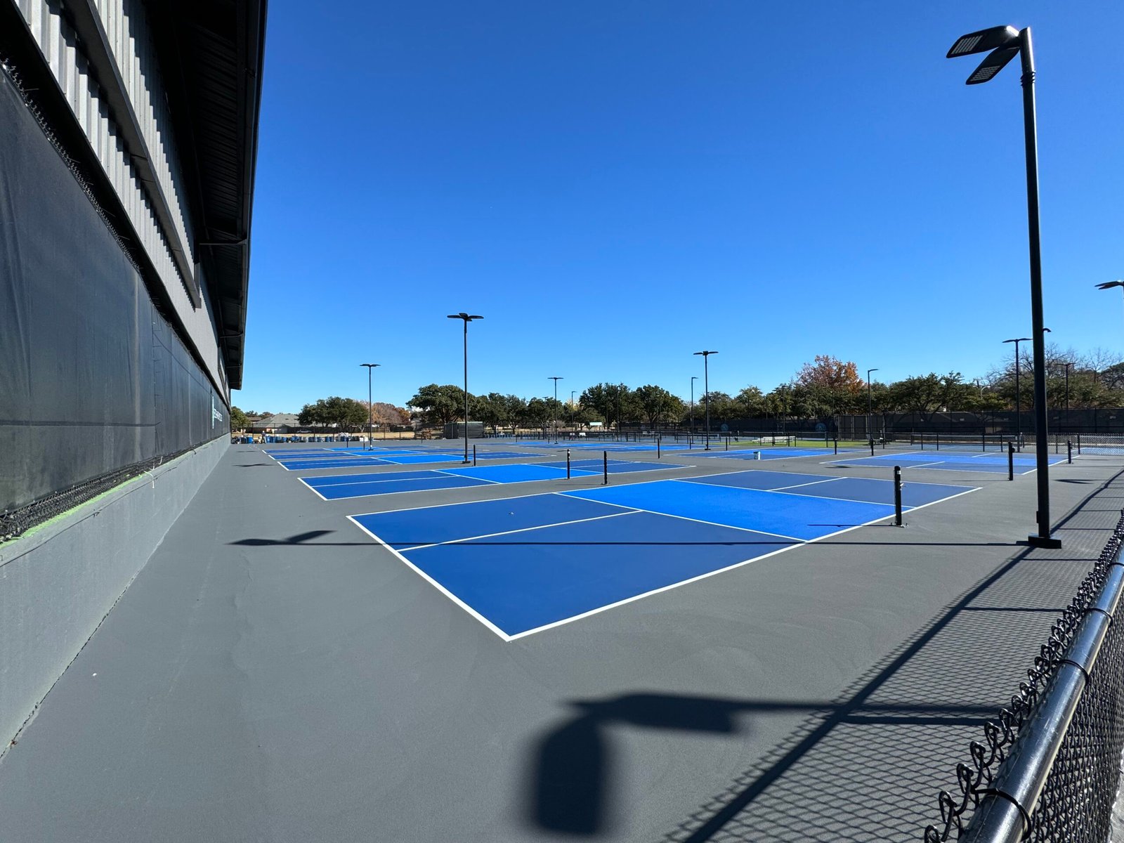 Sports court construction in Florida